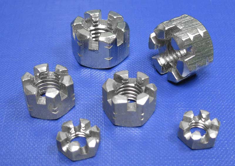 (image for) Hexagon Castle Nuts M5 up to M30 A1 A4 Din935