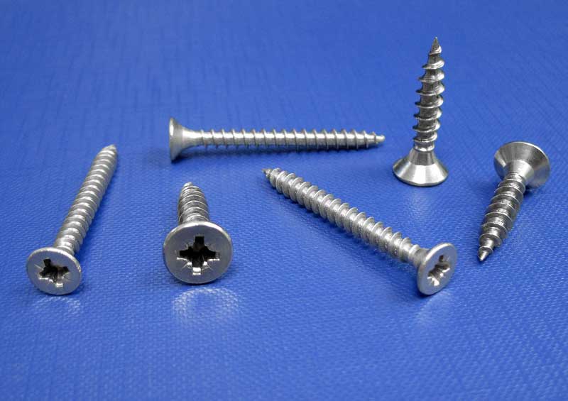 (image for) Chipboard Screws C/sk Pozi Fully Threaded 3mm up to 6.0mm L9067 A4