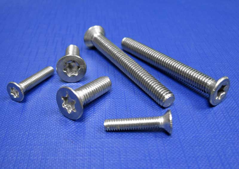 (image for) Countersunk Screws Six Lobe Drive (A2) - M2 up to M8 Din965 - Click Image to Close