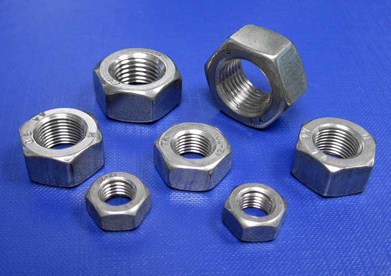 (image for) Hexagon Full Nuts Fine Pitch A2 - A4 M8 up to M39 Din934