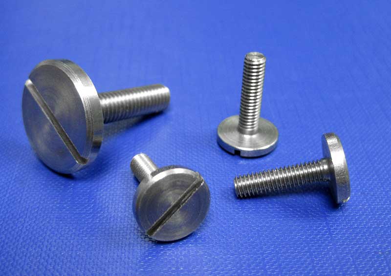 (image for) Slotted Pan Head Screws Large Head (303) A1 - M3 up to M8 Din921