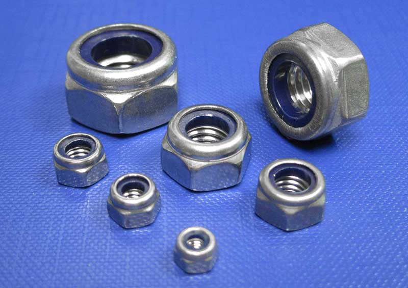 (image for) Nylon Insert Self Locking Nuts Thin Type M2.5 up to M36 Din985