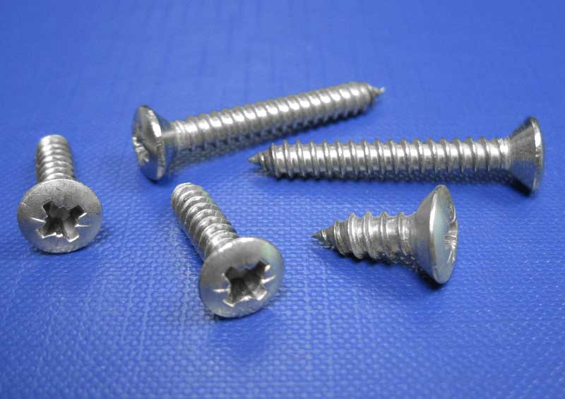 (image for) Rsd C/sk Pozi Self Tapping Screws Type C Point A4-CZ