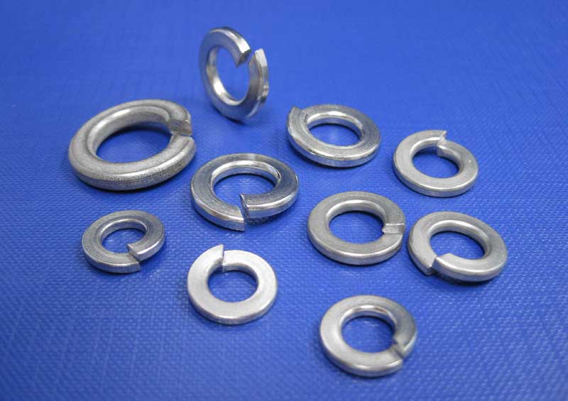 (image for) Single Coil Spring Washers Rectangular Sect Form B M2 up to M36 Din127B