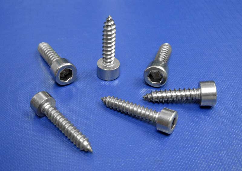 (image for) Socket Cap Head Self Tapping Screws Head To DIN912 4.8mm up to 6.3mm L9052 A2 - Click Image to Close