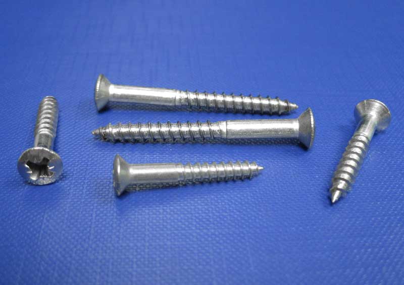 (image for) Rsd C/sk Pozi Recess Woodscrews 3mm up to 6mm