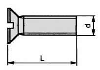 Flat Countersunk Machine Screws