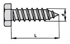 Hex Head Sheet Metal screws