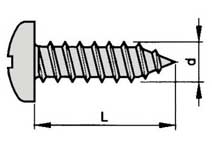 Pan Head Sheet Metalscrews