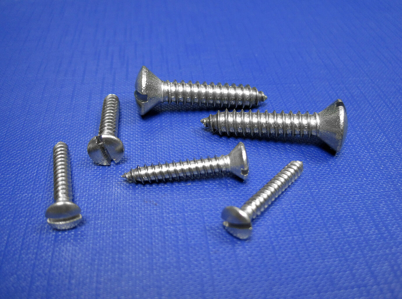 (image for) Raised Countersunk Self Tapping Screws Type C Point No2 up to No14 Din7973 A2 Stainless Steel